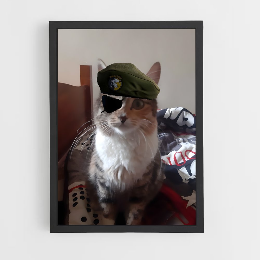 Poster Cool Cat Vibes – affiche Metal gear solid (vue 2)